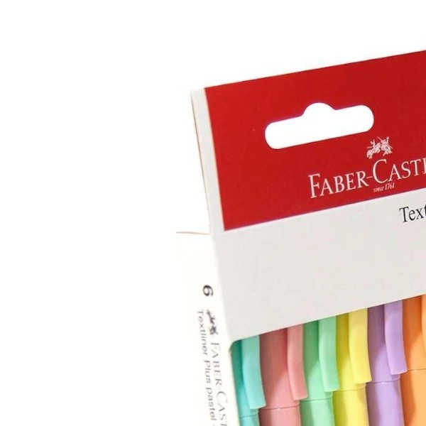 RESALTADOR TEXTLINER DELG. FABER PASTEL EST.C6 C.12